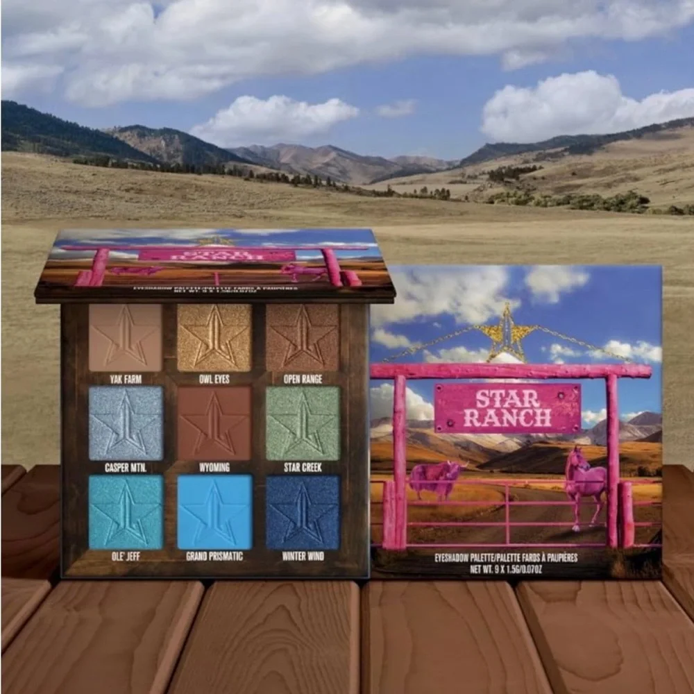 Jeffree Star Cosmetics Mini Star Ranch Eyeshadow Palette New In Box